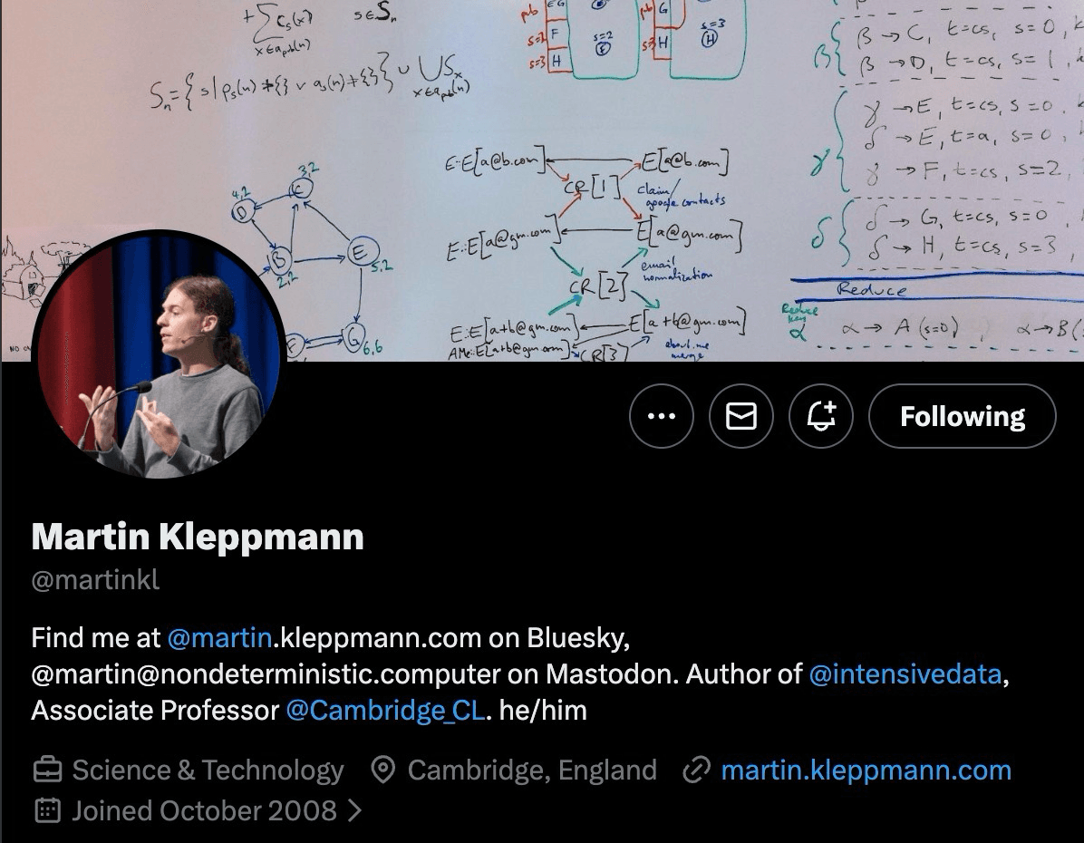 Martin Kleppmann